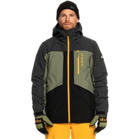 Resim Quiksilver Dawson Erkek Yeşil Snowboard Ceketi 