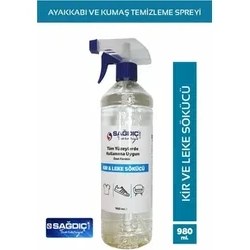 Resim Sağdıç Saraciye Ayakkabı ve Kumaş Temizleme Kir Leke Çıkarıcı Sprey 980 ml 