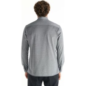 Resim Ted Baker Gri Erkek Oxford Gömlek TBMRSH1084 