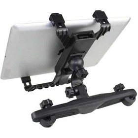 Resim Araç Içi Tablet Tutucu Koltuk Arkası Telefon Tablet Tutucu Dvd-C+-Siyah 