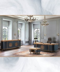 Resim Regal Ofis ve Büro Yönetici Makam Takımı 