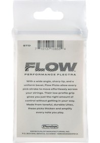 Resim Jim Dunlop 549p.73 Gitar Penası Flow Standard 6'lı Paket Pena 0,73 Mm 