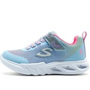 Resim FLICKER FLASH Mavi Kız Çocuk Sneaker Skechers