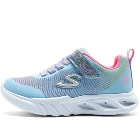 Resim FLICKER FLASH Mavi Kız Çocuk Sneaker Skechers