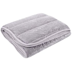 Resim Elart Velvet Bebek Yorgan (150x100 cm) Gri 