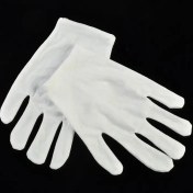 Resim Pengfushop5 1 Çift Tarzı Çiftler Beyaz Pamuklu Eldivenler Muayene Hafif Iş Eldivenleri Yüksek Li Koruyucu Eldivenler (Yurt Dışından) 