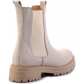Resim Bej Leather Kadın Bot & Bootie K02553410201 Bej 