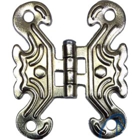 Resim Dekoratif Sac Kelebek Menteşe - Küçük, Nikel, 100 Adet 