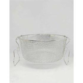 Resim 22 cm Çaplı Metal Kızartma Teli, Fritöz ve Cips Hazırlama Aracı 