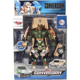 Resim MCM Group HW-899-1-2-5 Dönüşebilen Robot Jeep 1:24 -Vardem 