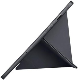 Resim Fogy Samsung Galaxy Tab S11 2025 11 inç Tablet SM-X730/X736 içinile Uyumlu Üçgen Kalem Bölümlü Standlı Uyku Modlu Akıllı Kılıf (Siyah) 