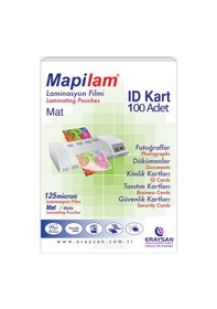 Resim Mapilam 125 Mic. Mat Laminasyon Filmi Id Kart 70 x 100 CM 100'lü 