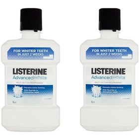 Resim Listerine Advanced White 1000 Ml X2 