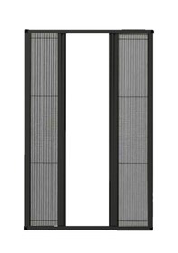 Resim Akordeon Double Pileli Pilise Pencere Antrasit Sineklik 140x140 Istediğin Ölçüde En 140'a Kadar / Boy 140'a Kadar 