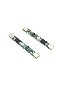 Resim Robizstore-1S 3.7V 3A Bms Koruma Kartı Lityum Batarya 18650 Li-İon Lipo 