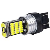 Resim T20 Tek Duylu Geri Vites Ampulü Gündüz Ledi Ampul Beyaz 45 Ledli 2 Adet 