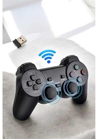 Resim Game Stick 2000 Oyunlu 2.4g Kablosuz Çift Kol Yüksek Hassasiyetli Wireless 