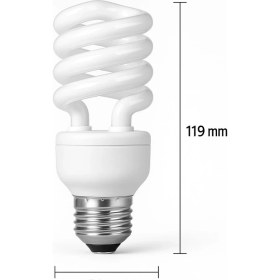 Resim Pelsan Osram 23W Spiral Tasarruflu Ampul – 1600 Lm 6500K Beyaz Işık E27 Duy | Enerji Tasarruflu Uzun Ömürlü 