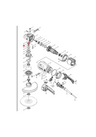 Resim Makita GA9040R Rulman 6000 Ürün Kodu 211061-7 