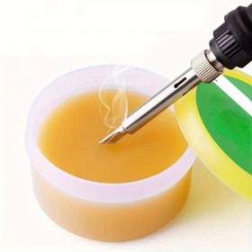 Resim Profesyonel Kaynak Akışkanı - Montaj Gerektirmez, Hazır Kullanım İçin Lehimleme, PCB, Ana Kartlar için Akışkan Macun - Lehim Uçları ile Uyumlu - 100g/70g/50g/30g Mevcut - Elektronik Tamiri ve Üretimi için Endüstriyel Güç, Lehim Aksesuarları, Ana Kart Bakımı, Hassas Uygulama, Akışkan Bazlı Macun, Lehimleme Arkadaşı, PCB Onarımı, Yüksek Performanslı Akışkan, Endüstriyel Kalite Malzeme, DIY Meraklıları 