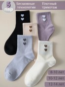 Resim Syltan 5 Çift Çorap 453929679 Leylak 