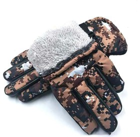 Resim Hailihui Store Kışlık Snowboard Kayak Eldivenleri Soğuk Hava Açık Hava Kayak ve Bisiklet Için Nefes Alabilir Su Geçirmez Eldivenler (Yurt Dışından) 