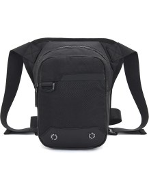 Resim Creatorally Motosiklet Bacak Çantası Oxford Kumaş Bel Çantası Erkekler Kadınlar Için Uyluk Çantası Sıçrama Geçirmez Bacak Çantası Omuzdan Askili Çanta Açık Sürme Bisiklet Döngüsü (Yurt Dışından) 