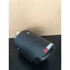 Resim Akrapovic Egzoz Ucu 90 Lık Karbon Kaplama 1 Adet (Isıya Dayanıklı) 