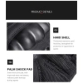 Resim Lenscape Sport Motosiklet Hard Shell Taktik Eldiven Korumalı Uzun Çöl Sarı Renk 