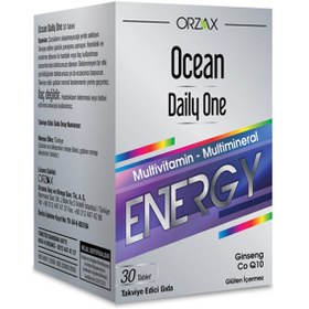 Resim Ocean Daily One Energy 30 Tablet 