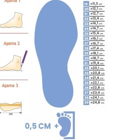 Resim Papuccum Ortopedi Kız Çocuk Simli Kısa Topuklu Kaydırmaz Abiye Ayakkabı 