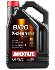 Resim Motul 8100 X-clean Efe C2/c3 5w-30 5lt (Ü:2023) 