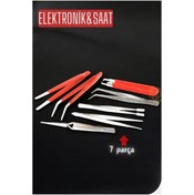 Resim Skygo ModaCar Cımbız Seti 7 Parça Elektornikçi Cımbız Seti 
