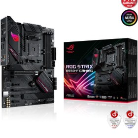 Resim ASUS S Rog Strıx B550-f Gamıng Wı-fı Iı 5100mhz(oc) Ddr4 M.2 Dp Am4 