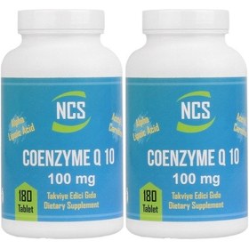 Resim Ncs Coenzyme Q10 100 MG Alpha Lipoic Acid 2 Kutu 360 Tablet 