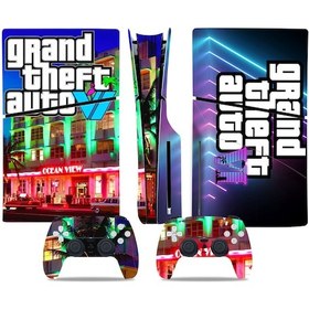 Resim Aircraft Jzcat Gta Ps5 Slim Konsol Gövde Çıkartması-tn-ps5slım-0646 