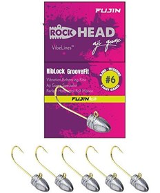 Resim Fujin Rock-Head 6no Aji Game JigHead 1 GR 
