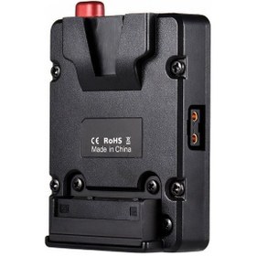 Resim Padalink Andoer Wy-vg-s Metal V-tipi Pil Panelı - 14.8v Giriş/çıkış - U Kemer Kanca - Mini V-pil Uyumlu - Kameralar İçin Dış Güç Kaynağı 