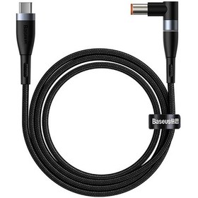 Resim Baseus Zinc Manyetik Type-c To Dc Round 79x55mm Lenovo Laptop Şarj Kablosu 100w 2m- 5775 