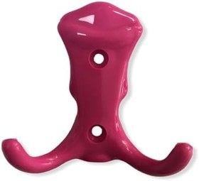 Resim EYM 5 Adet Plastik Pembe Mobilya Dolap Askı Portmanto Askısı 