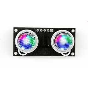 Resim RGB LED'li 5V Ultrasonik Mesafe Sensörü 