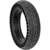 Resim Parallax 10X2.5-6.5 Katı Lastik Şerit Delikli Kauçuk Kaçmaz Lastik Içi Boş Lastik (Yurt Dışından) 