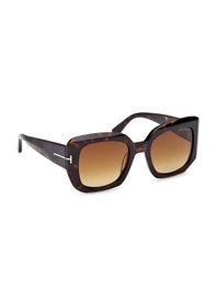 Resim Tom Ford Ft1220 52f Kadın Güneş Gözlüğü Kahverengi 