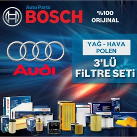 Resim Audi A3 1.6 Bosch Filtre Bakım Seti 2004-2012 (495301622) 