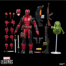 Resim Hasbro Marvel Legends Maximum Series Deadpool Deadpool Comics Aksiyon Figürü 