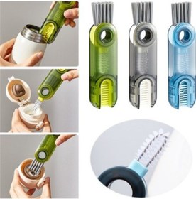 Resim 3 Fonksiyonlu Çok Amaçlı Temizleme Fırçası Çok Renkli 