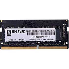 Resim Hi-Level HLV-SOPC25600D4/32G 32 DDR4 3200 MHz CL22 Notebook Ram 