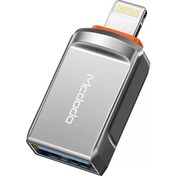 Resim Ot-8600 Usb'Den Lightning'E Dönüştürücü Soket-Gri 