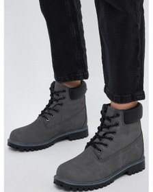 Resim Tonny Black Rahat Kalıp Termo Taban Unisex Bot - Füme 