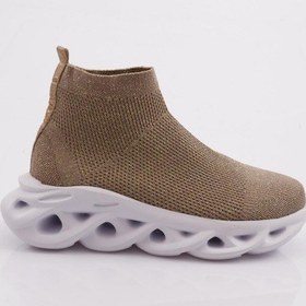 Resim Dgn 638-1 Kadin Burgulu Taban Sneaker 638-1-2183-R0090 Altın 